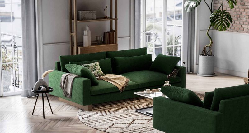 10 Couch Colors That Make Washington Homes Look Tired And 10 That Feel Modern - Decor Hint Fresh: Eucalyptus Green