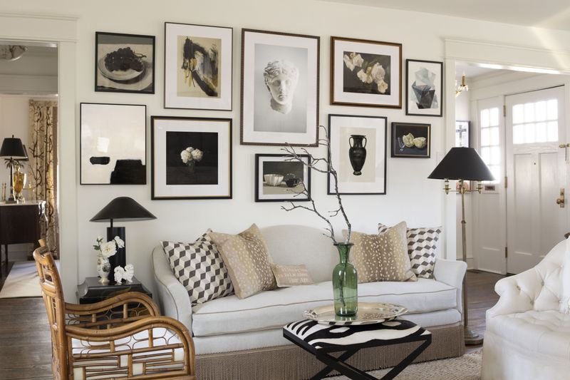 19 Layering Techniques That Make Any Room Feel Professionally Styled - Decor Hint Use Wall Art in Varying Sizes
