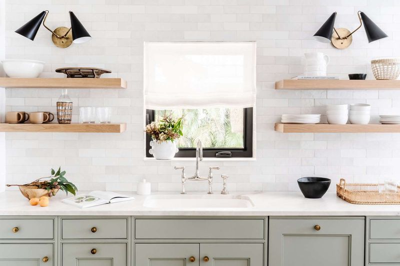 7 Kitchen Cabinet Styles Designers Recommend And 5 They Say To Avoid - Decor Hint Open Shelving - Airy and Accessible
