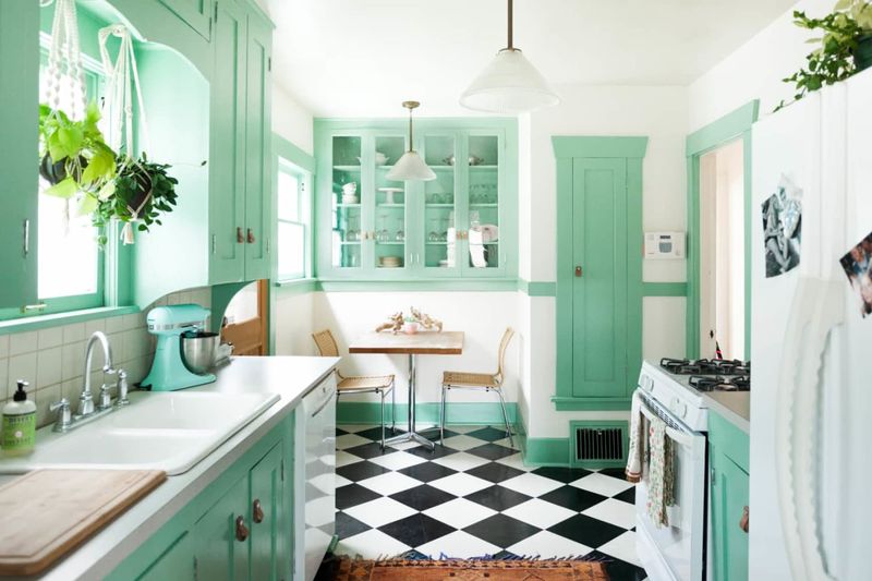 10 Kitchen Colors Falling Out Of Fashion In Jersey City For 2025 (And 2 To Keep) - Decor Hint Cool Mint Green