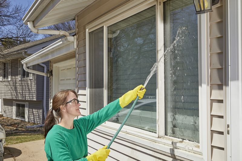 Wash Windows Inside And Out