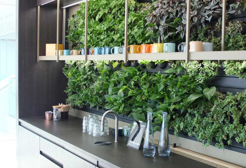 29 Innovative Kitchen Designs Everyone Will Copy Next Year - Decor Hint Vertical Herb Gardens