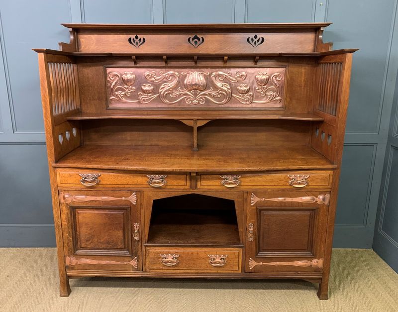 Solid Wood Antique Sideboards Buffing Up In Value