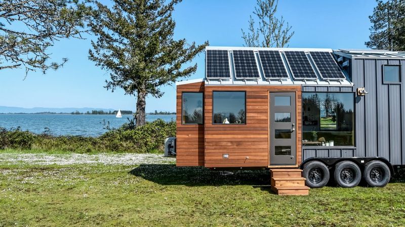 16 Design Tricks From Oregon's Eco-Friendly Tiny Homes - Decor Hint Solar Roof Angles For Maximum Gain