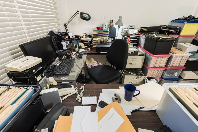 Cluttered Desk