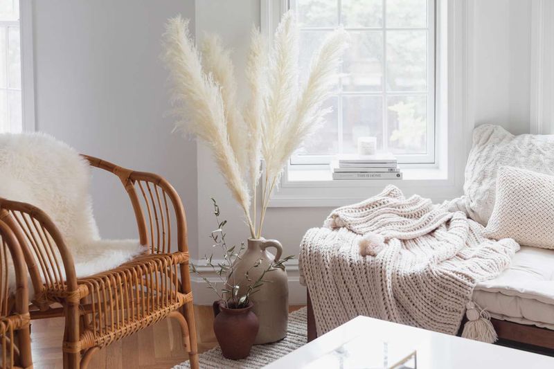 Minimalist Greenery Or Dried Floral Arrangements