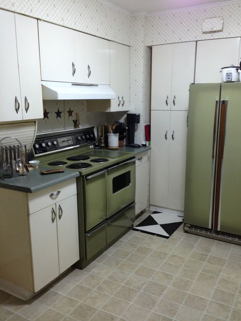 17 House Items Boomers Should Give Up Already (Plus 4 They Should Never Have Had) - Decor Hint Avocado Green Appliances