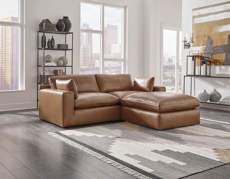 4 Couch Colors That Are Losing Popularity In Pennsylvania And 4 New Favorites To Consider - Decor Hint Gaining Traction: Warm Cognac Leather