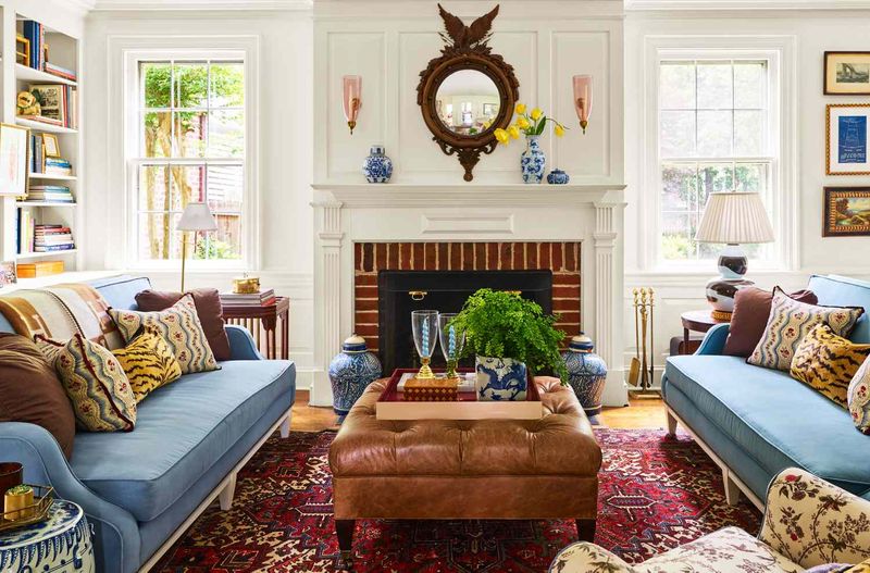 10 Signature Southern Design Elements Found In Georgia Homes And 3 You Simply Can't Skip - Decor Hint Vintage Brick Fireplaces