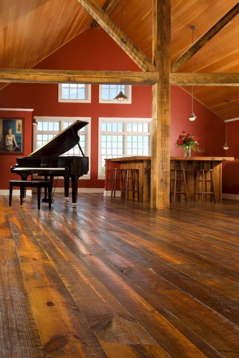 16 Must-See Features Inside This Stunning Connecticut Georgian Colonial - Decor Hint Wide-Plank Hardwood Floors