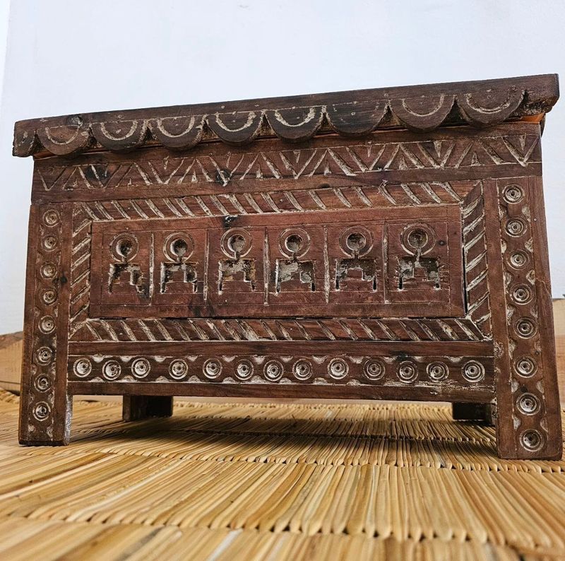 Carved Wooden Boxes