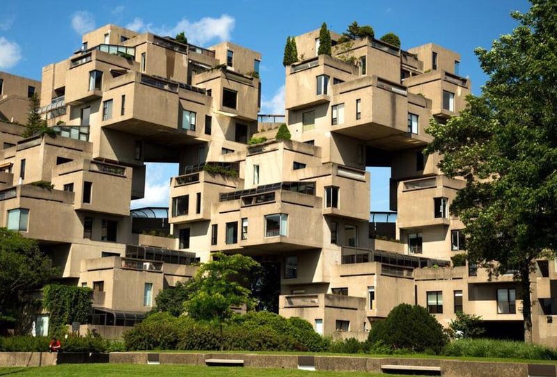 These 16 Apartment Buildings Are The Coolest In The World - Decor Hint Habitat 67, Montreal