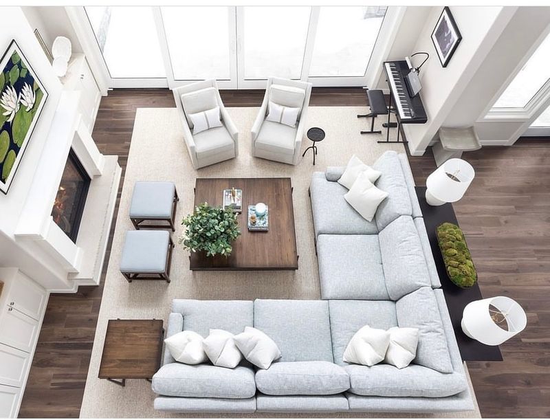 Don't Rearrange Your Living Room Until You See These 16 Layouts - Decor Hint L-Shaped Sectional Solution