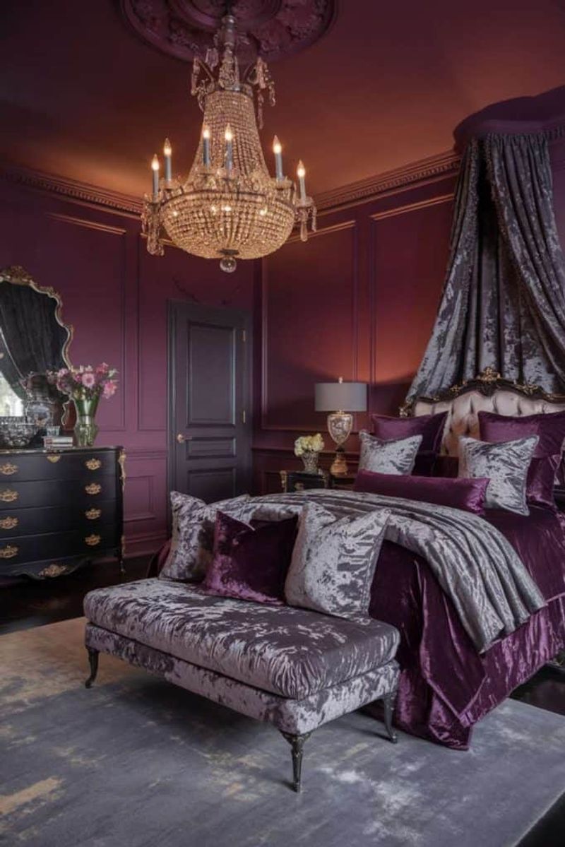 13 Dramatic Paint Colors That'll Bring Your Home To Life - Decor Hint Rich Plum