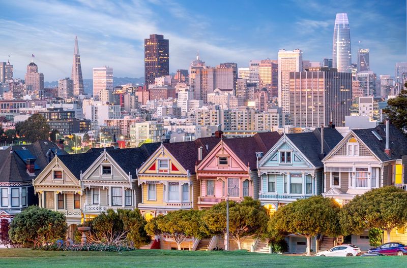 We've Tracked Down The Most Colorful Homes In The World - Decor Hint San Francisco's Painted Ladies