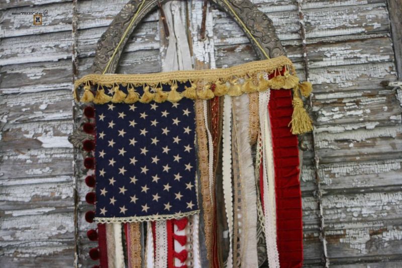 Ribbon Flag Wall Hanging