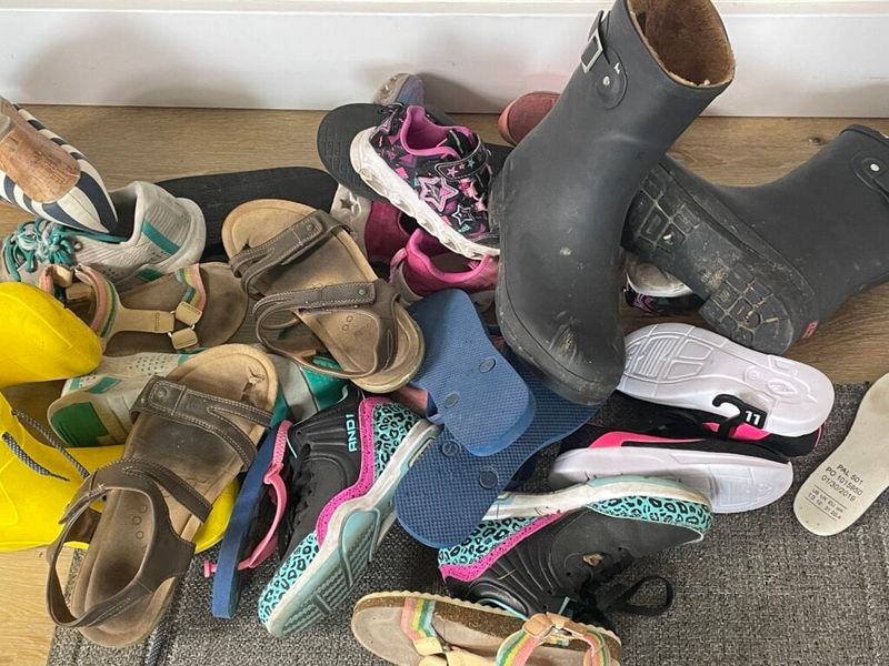 Dirty shoes
