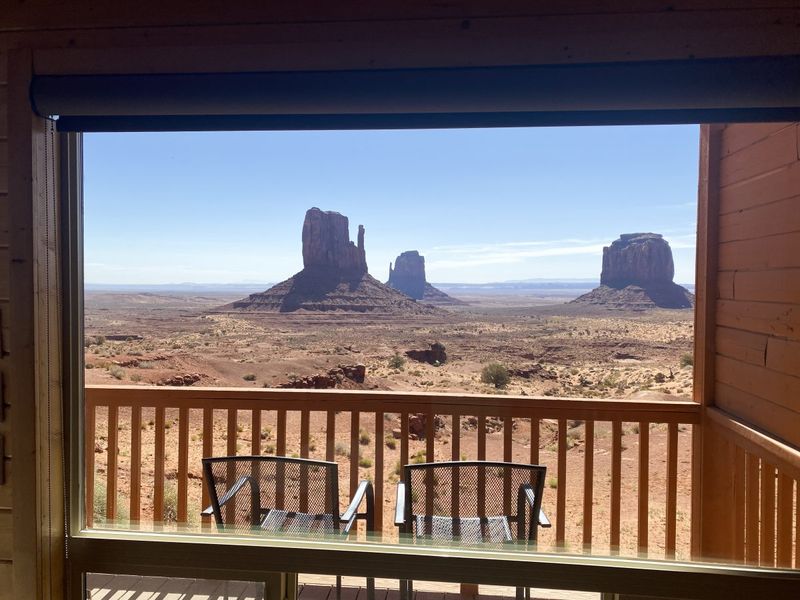 Historic Adobe with Monument Valley Panorama