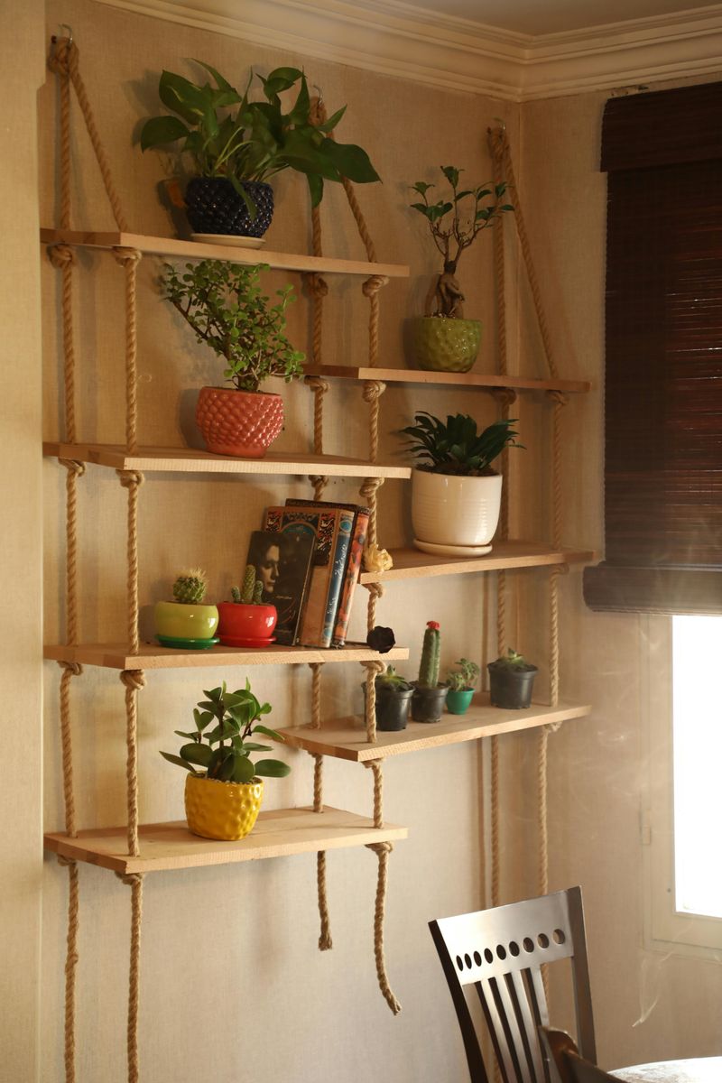 Upcycled Wooden Shelves