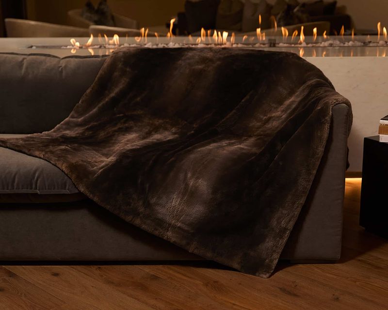 These 10 Rustic Decorating Trends Are Thriving In Alaska's Unique Homes - Decor Hint Fur Throws and Textiles