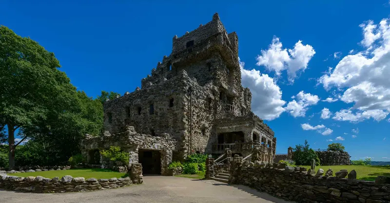 Explore Gillette Castle In Connecticut's Forests - Decor Hint Storybook Stone Exterior