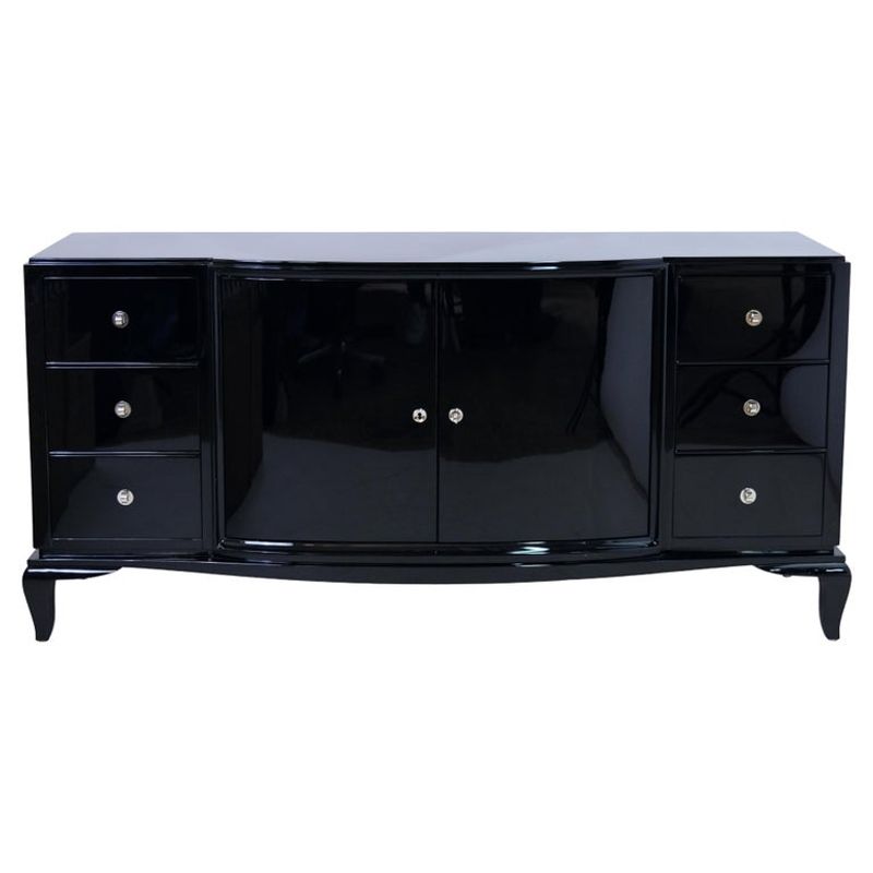 19 Essential Furniture Pieces For A Timeless Art Deco-Inspired Space - Decor Hint Lacquered Sideboard