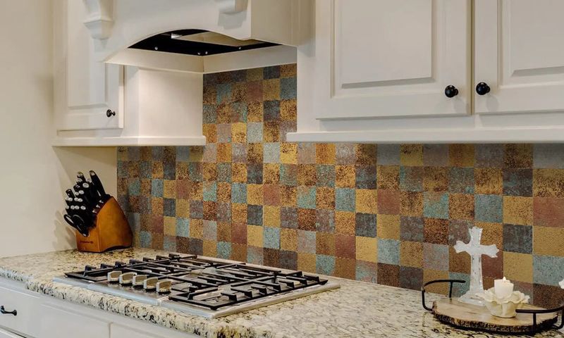Add Stick-On Backsplash Tiles