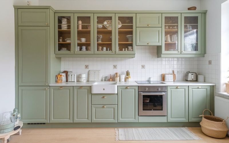 Don't Use These 6 Kitchen Colors In 2025 Try These 4 Stunning Ones Instead - Decor Hint Trending: Sage Green