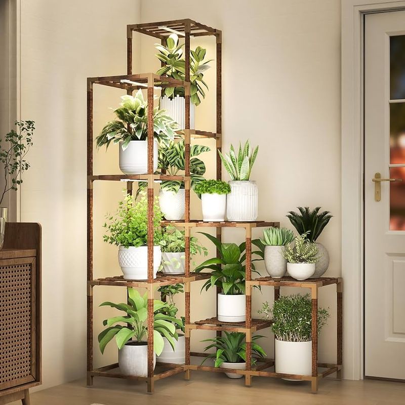 25 Corner Solutions That Turn Dead Space Into Your Favorite Spot - Decor Hint Corner Plant Stand