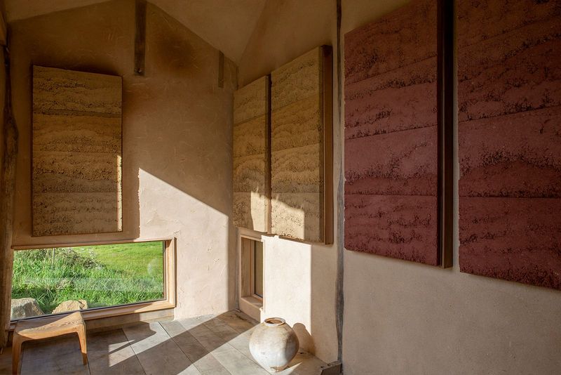 Plaster Walls With Hand-Applied Texture
