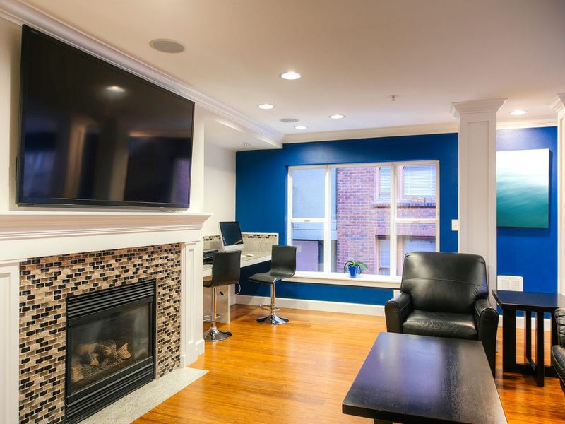 TV Above Fireplace