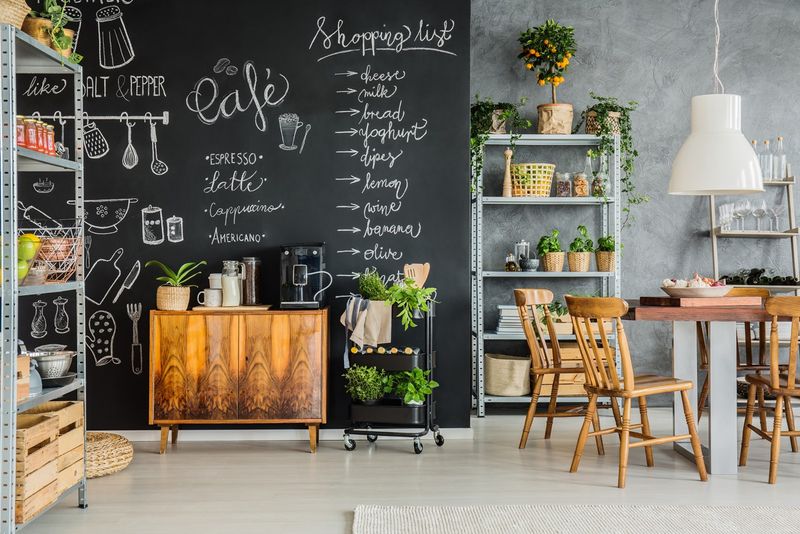 Chalkboard Paint Wall