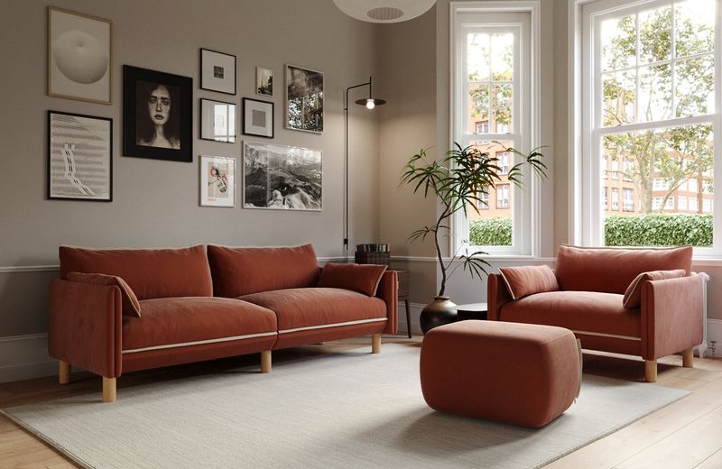6 Outdated Couch Shades Designers In Kansas Say To Skip (And 6 Better Alternatives) - Decor Hint Muted Terracotta And Rust