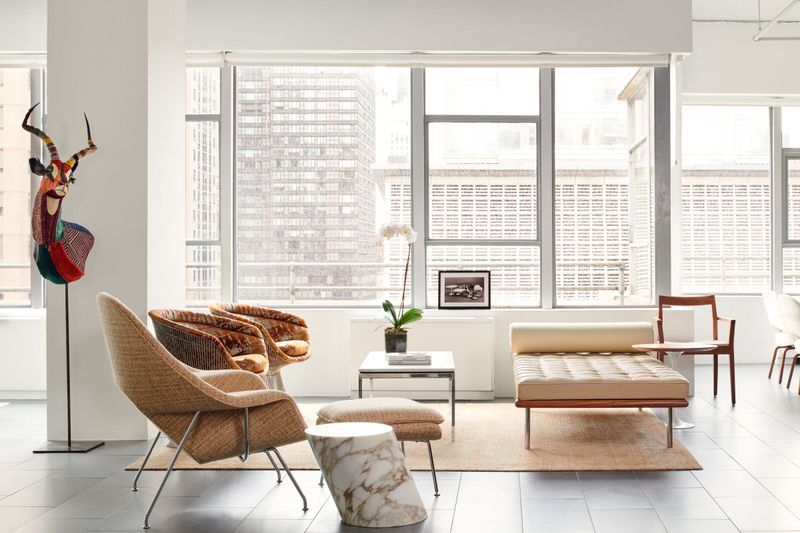 Knoll Womb Chair And Ottoman: Cocoon Of Comfort