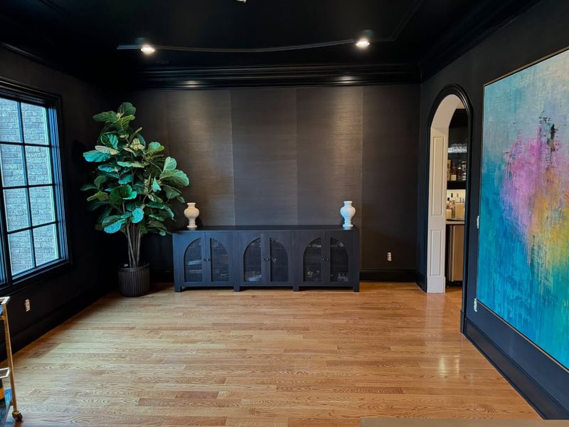 7 Design Mistakes Making Your Home Feel Smaller - Decor Hint Dark Wall Colors Everywhere