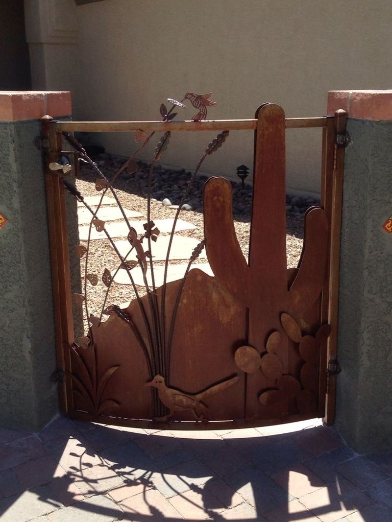 Tucson's Changing Architecture: 17 House Designs Likely To Fade By 2030 - Decor Hint Decorative Metal Grille Gates at Entrances