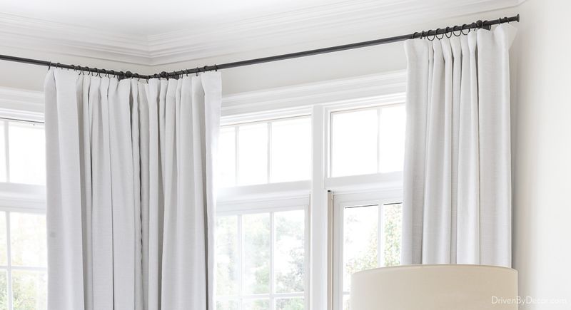These Are The 22 Things Designers Say You Should Never Put In A Small Living Room - Decor Hint Thick, Chunky Curtain Rods That Dominate Windows