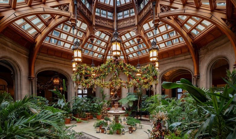 This Mansion Belonged To One Of America’s Richest Families (The Biltmore Estate George Washington Vanderbilt II) - Decor Hint Opulent Winter Garden