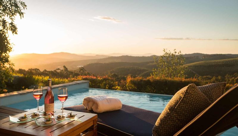 The Suspended Vineyard Suite at South Africa's Delaire Graff Estate