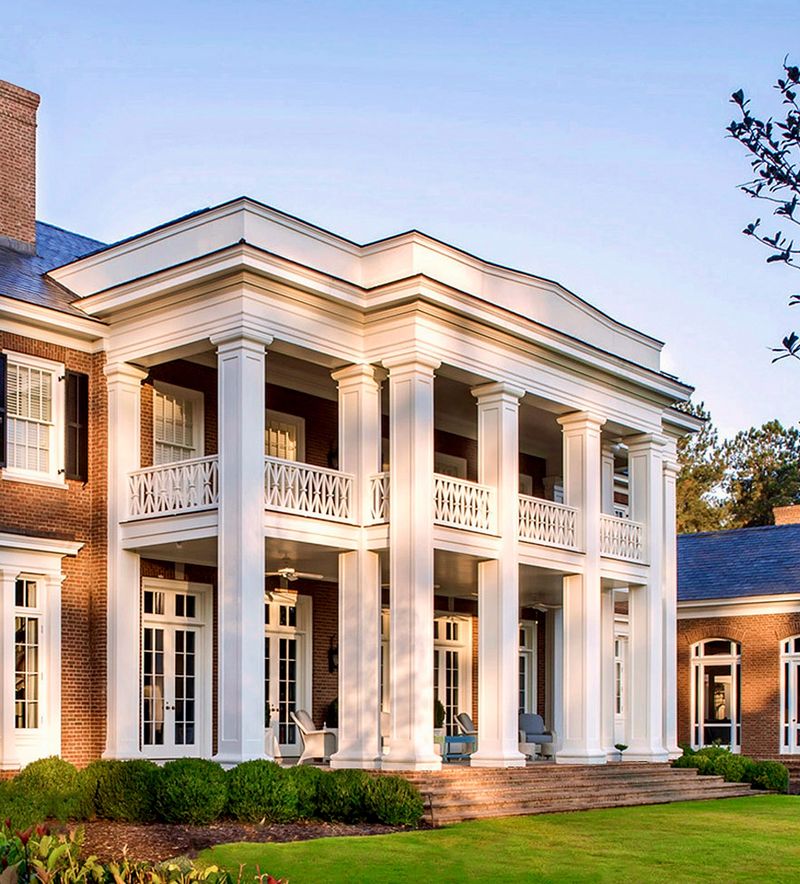 Elegant Front Porch Columns