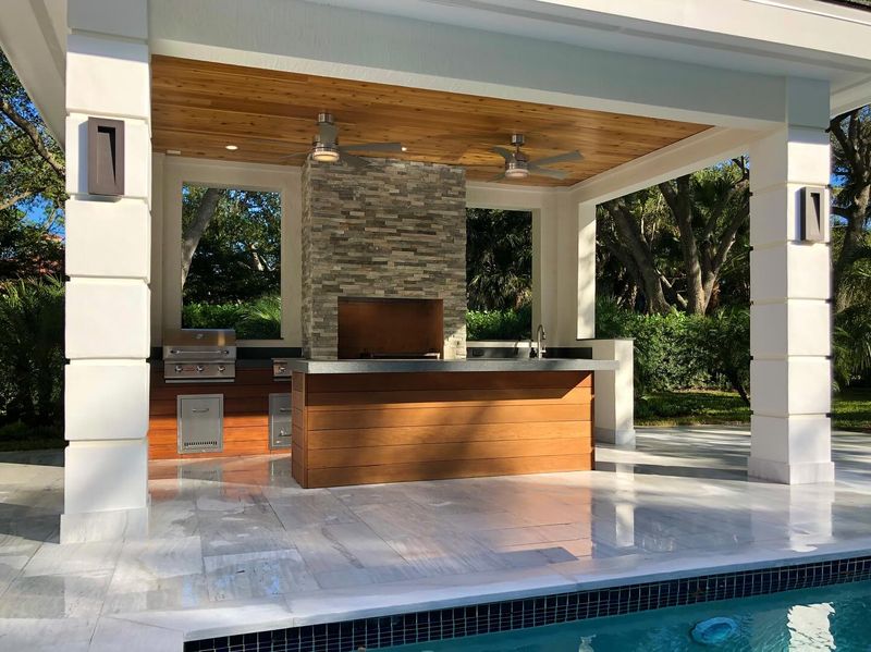 Florida Homeowners Keep Using These 7 Patio Ideas And It Just Works - Decor Hint Weather-Resistant Outdoor Kitchens
