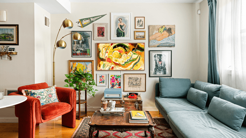 Style Your Space Better With These 9 Simple Decor Moves - Decor Hint Create a Gallery Wall