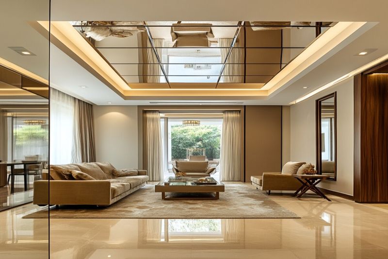 Mirror Style: A Fresh Take On Using Them In Home Design - Decor Hint Ceiling Mirror Installations