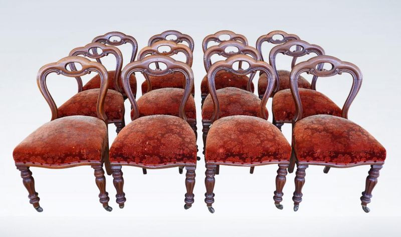 What's Out And What's Hot 5 Antique Duds From 1900s And 9 Hidden Treasures - Decor Hint Victorian Balloon-Back Chairs (Antique Dud)