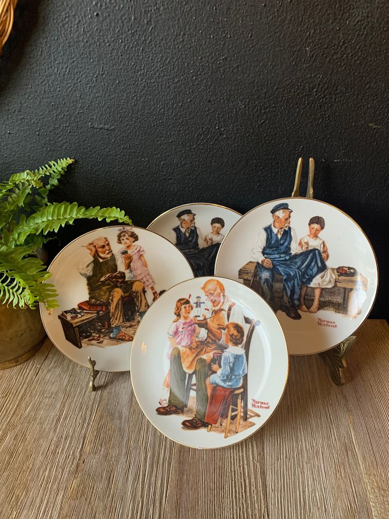 Norman Rockwell Collector Plates 