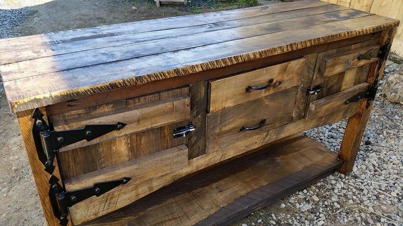 11 Buffet Tables For A Dinner Experience Like No Other - Decor Hint Rustic Farmhouse Harvest Table