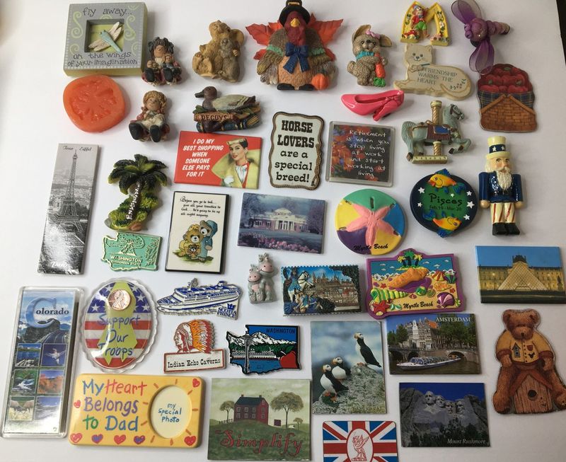 10 Items In Your Home That Are Worth Less Than You Would Think And 9 That Are Practically Worthless - Decor Hint Refrigerator magnet collections from travels