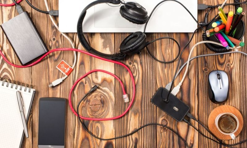 Unorganized Cords