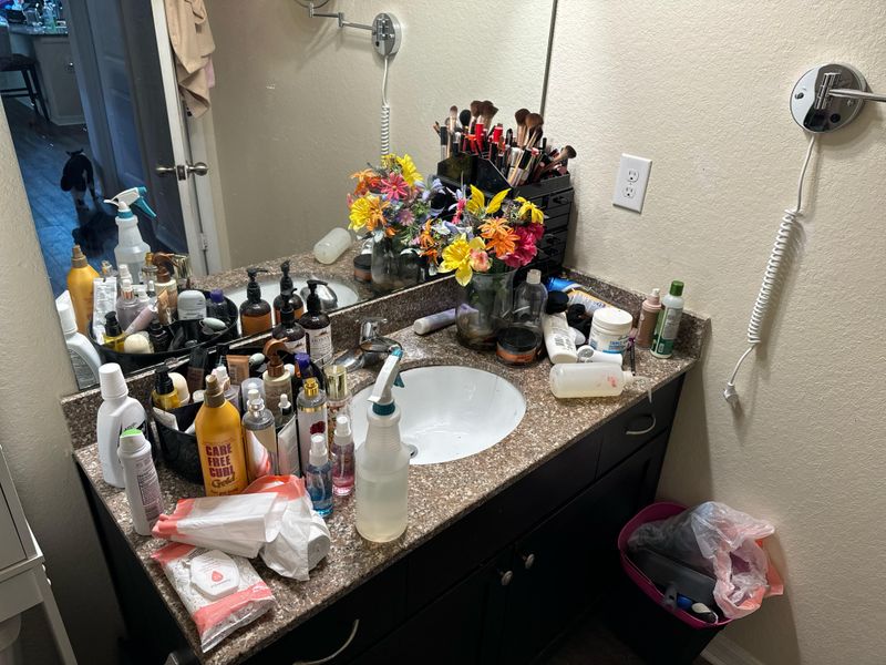 12 Things Making Your House Look Cluttered – Even When It's Clean - Decor Hint Bathroom Counter Chaos