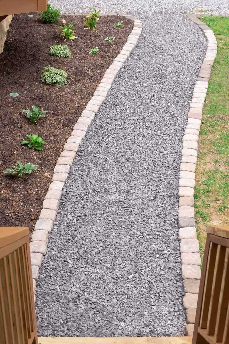 Uniform Gravel Paths